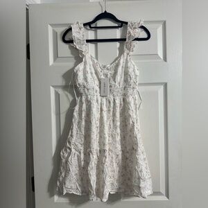 NWT Pink rose summer dress from Macy’s - Juniors medium - mini dress